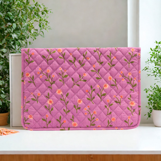 13 inch Blossom Quilt Laptop Sleeve – Lavender Bloom