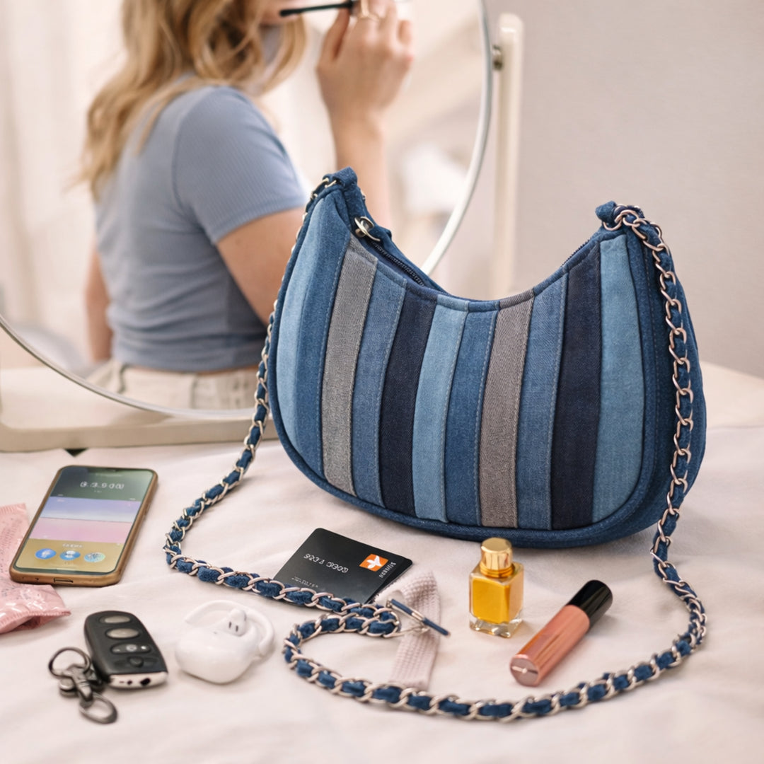 Indigo Pop Mini Hobo